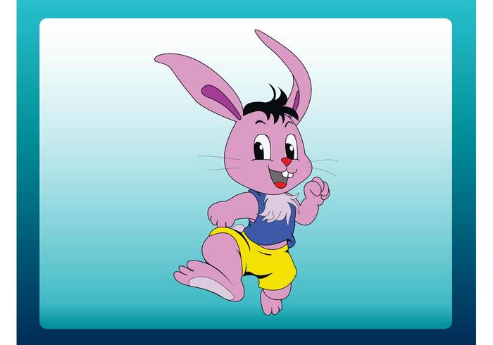 Happy Bunny Vector Happy Bunny Vector