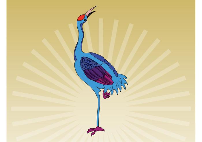 Colorful Bird Vector Colorful Bird Vector