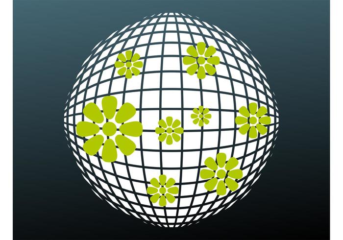 Floral Disco Vector Floral Disco Vector