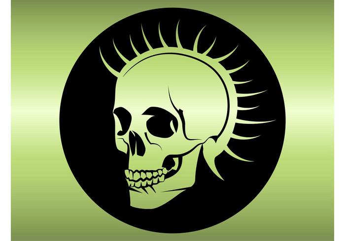 Punk Head Skull Punk Head Skull