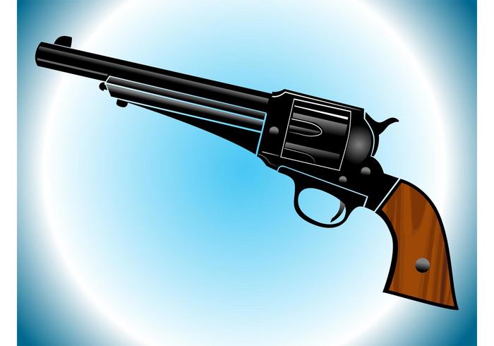 Revolver Illustration Revolver Illustration