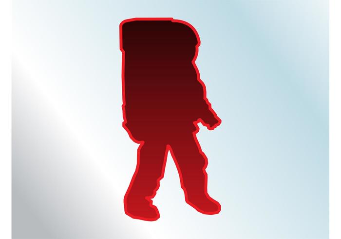 Space Suit Silhouette Space Suit Silhouette