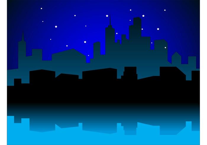 Urban Night Vector Urban Night Vector