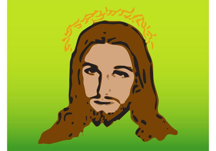 Jesus Vector Portrait Jesus Vector Portrait