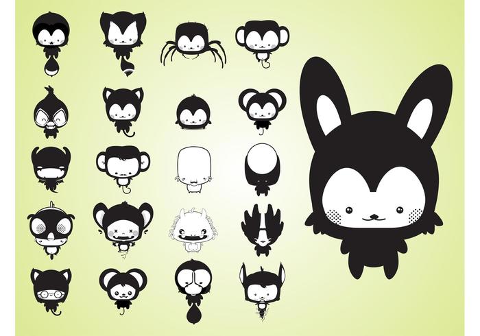 Cute Cartoon Creatures Cute Cartoon Creatures