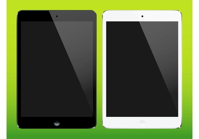 iPad Mini Vectors iPad Mini Vectors