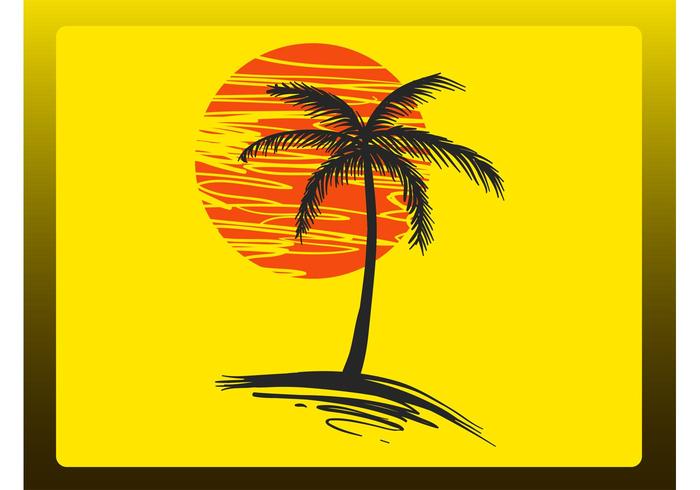Exotic Tree Illustration Exotic Tree Illustration
