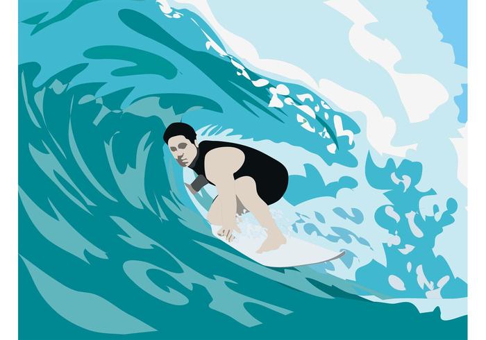 Surfer Illustration Surfer Illustration