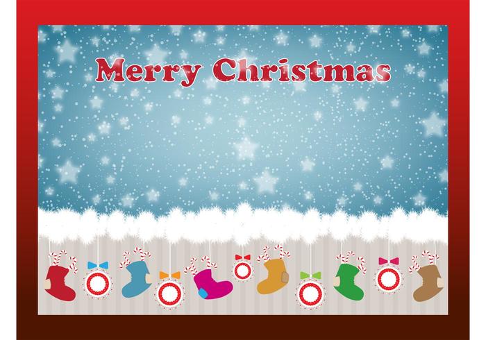 Christmas Stockings Card Christmas Stockings Card