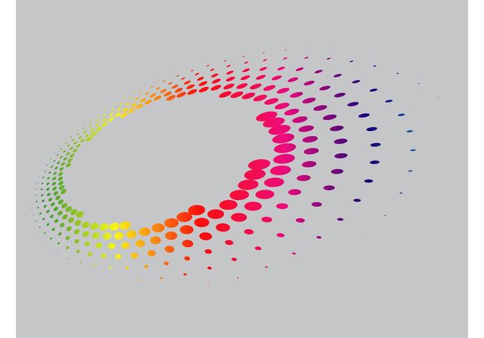 Colorful Dots Layout Colorful Dots Layout