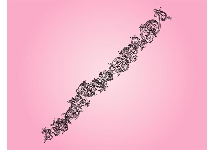 Floral Strip Floral Strip