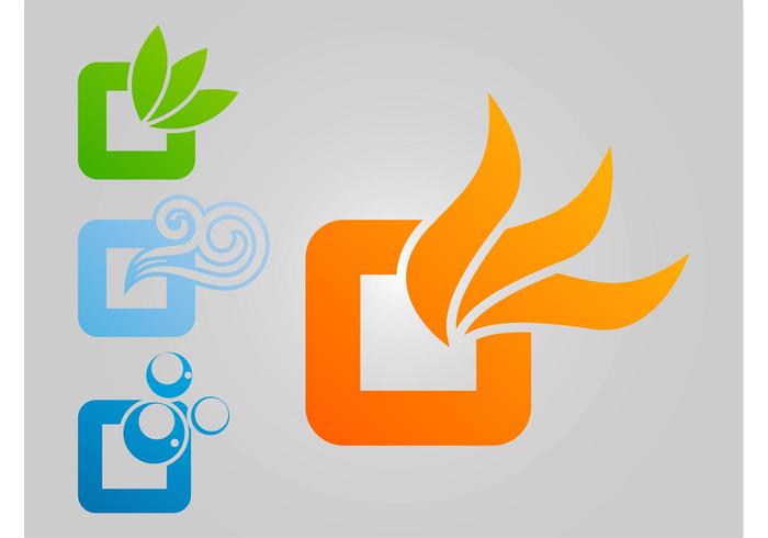 Nature Elements Vector Nature Elements Vector