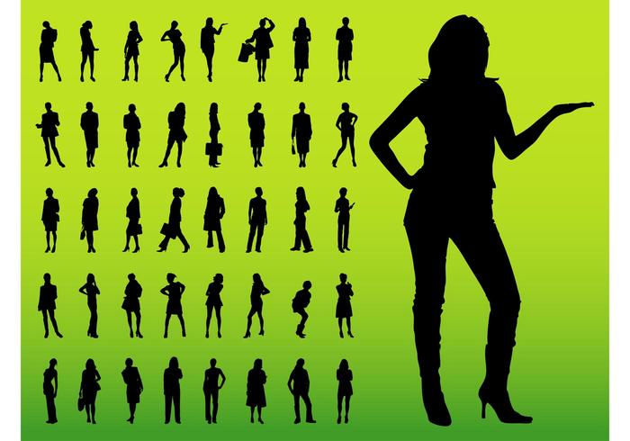 Female Silhouettes Female Silhouettes