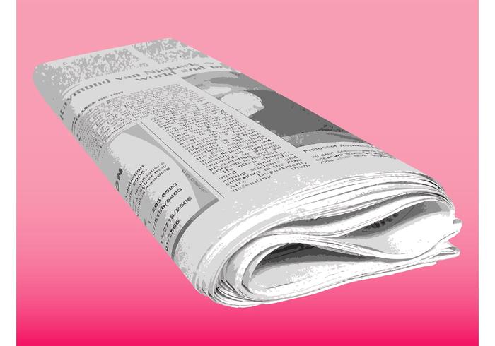 Newspaper Vector Newspaper Vector
