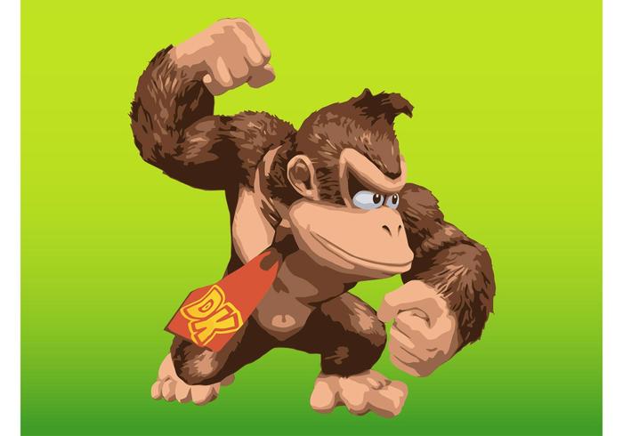 Donkey Kong vector