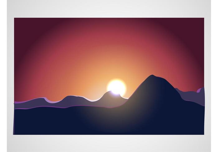 Sunrise Vector Sunrise Vector