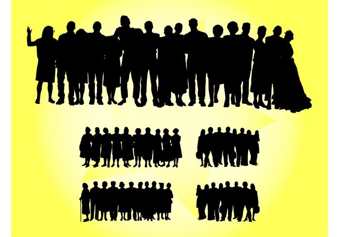 Crowd Vectors Crowd Vectors