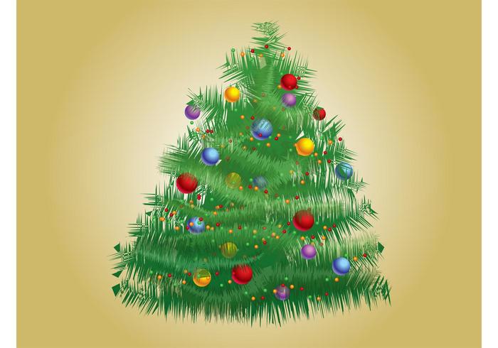 Xmas Tree Vector Xmas Tree Vector