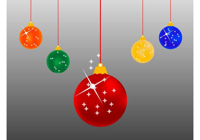Christmas Balls Cartoon Christmas Balls Cartoon