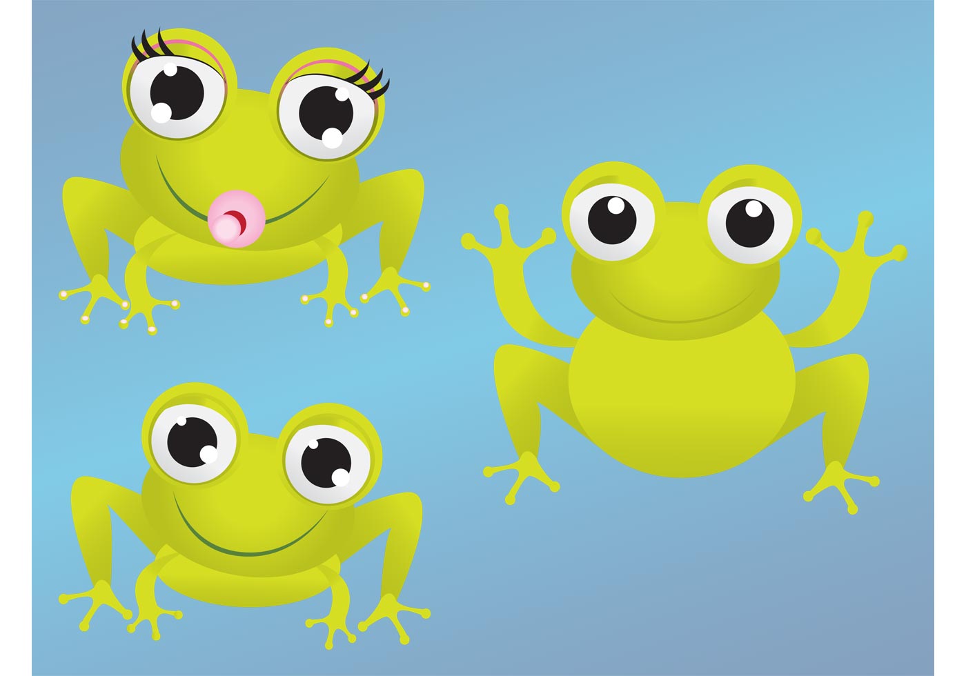 Download Cartoon Frog Free Vector Art - (8623 Free Downloads)