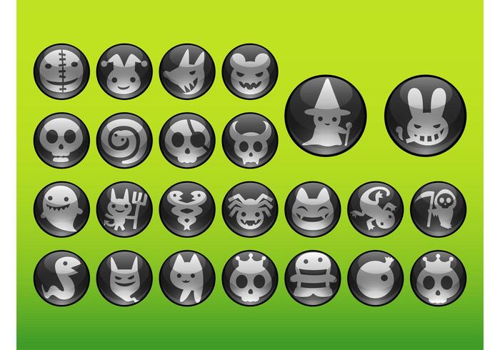 Halloween Badges Halloween Badges