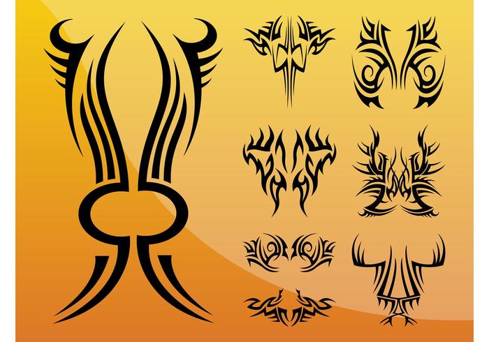 Tribal Tattoos Vectors Tribal Tattoos Vectors