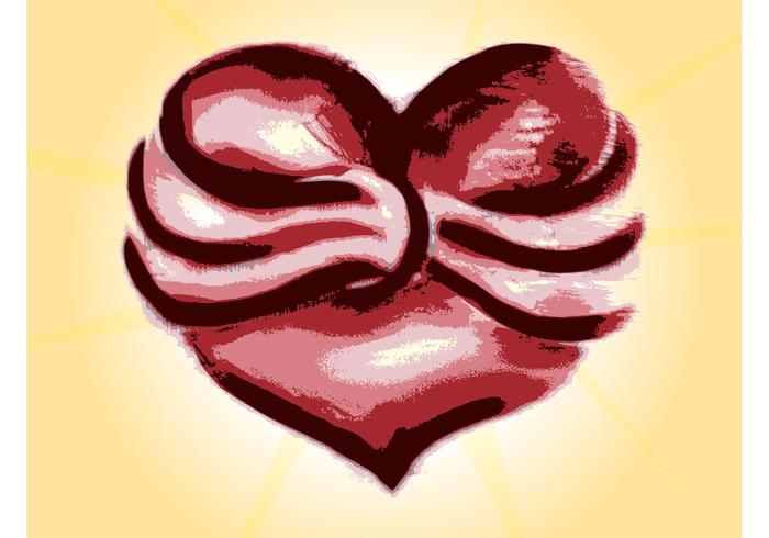 Abstract Heart Vector Abstract Heart Vector