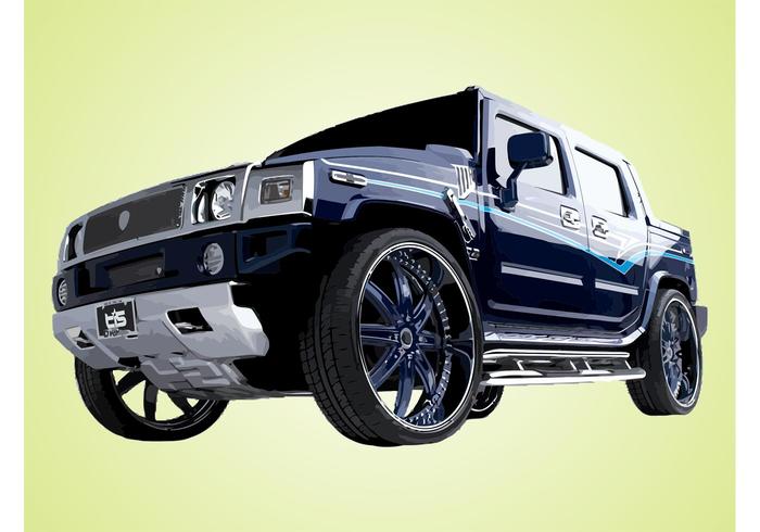 Vector de hummer