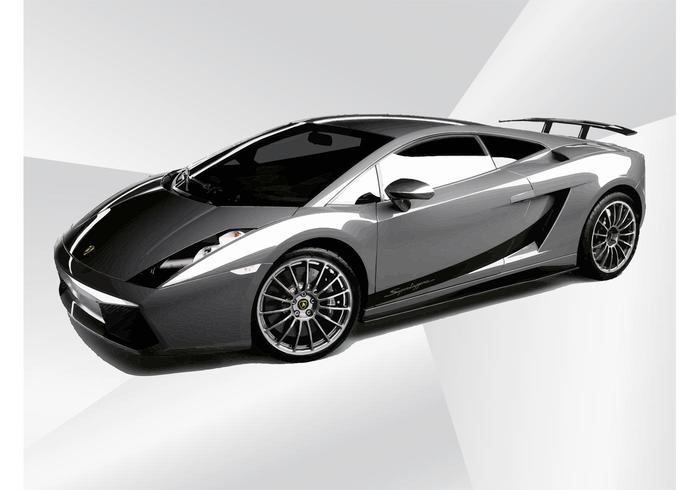 Lamborghini Gallardo vector