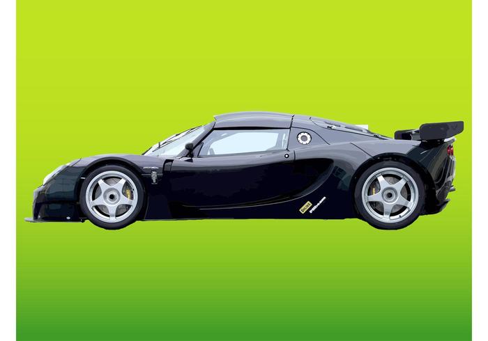 Lotus Exige vector