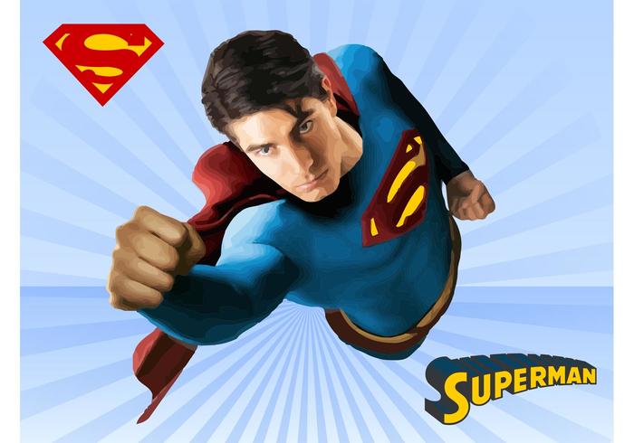 Vector de superman