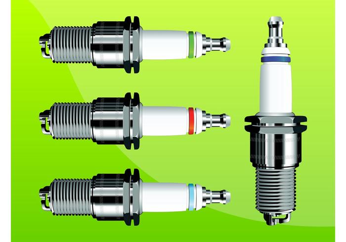 Spark Plug Vectors Spark Plug Vectors