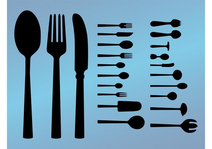 Cutlery Vectors Cutlery Vectors
