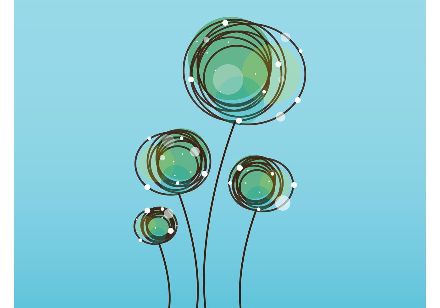 Round Flowers - Download Free Vector Art, Stock Graphics & Images