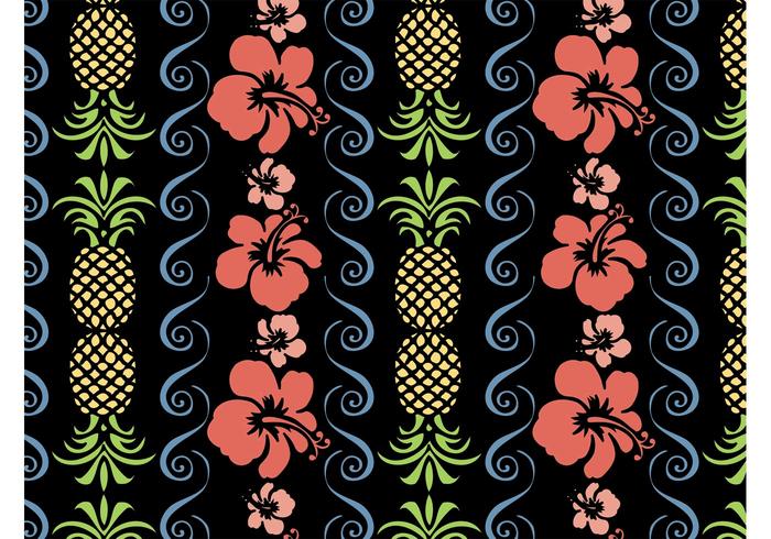 Tropical Pattern Vector Tropical Pattern Vector