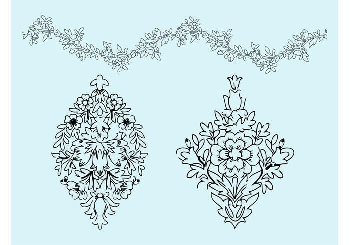 Retro Flowers Design Retro Flowers Design