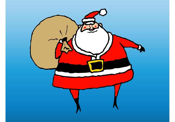 Christmas Santa Vector Christmas Santa Vector