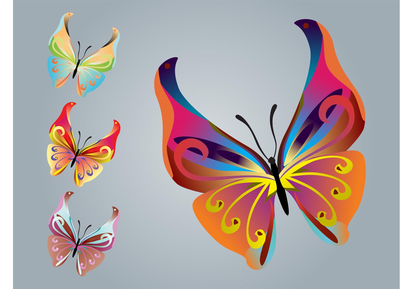 Download Butterfly Designs - Download Free Vector Art, Stock ...