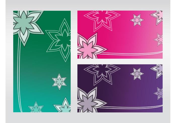 Floral Banner Vectors Floral Banner Vectors