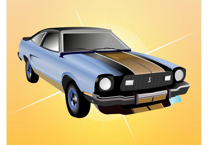 Cool Car Vector