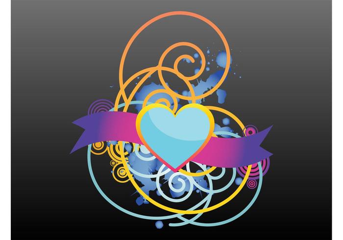 Heart Vector Layout Heart Vector Layout