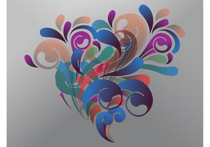 Abstract Bouquet Vector Abstract Bouquet Vector