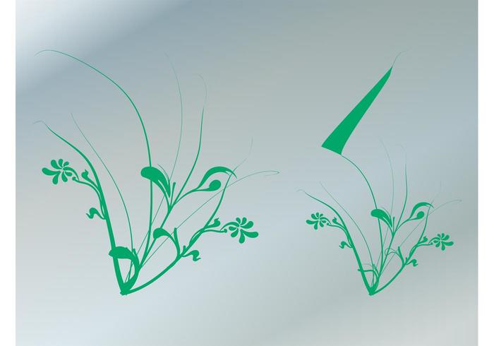 Plant Silhouettes Vector Plant Silhouettes Vector