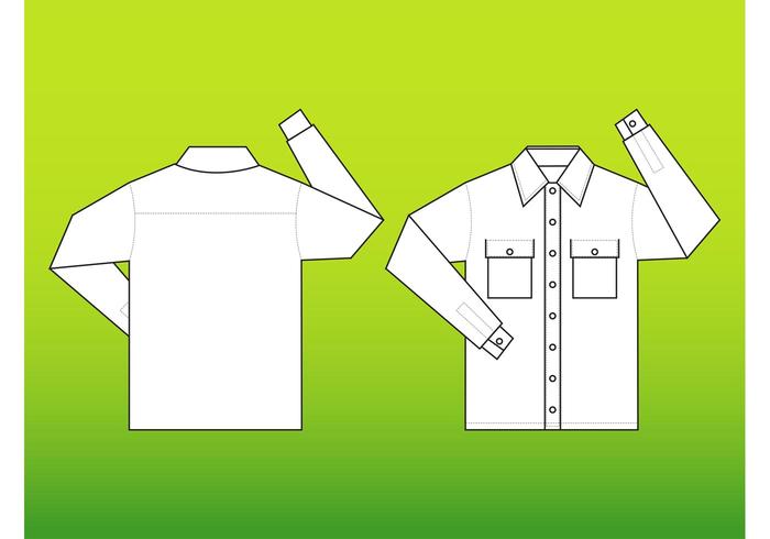 Shirt Vector Template Shirt Vector Template