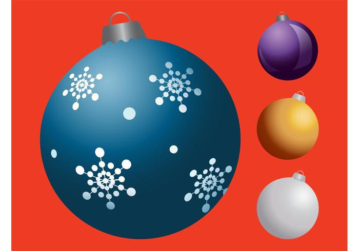 Christmas Balls Colorful Graphics