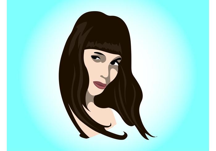 Pretty Girl Vector Pretty Girl Vector
