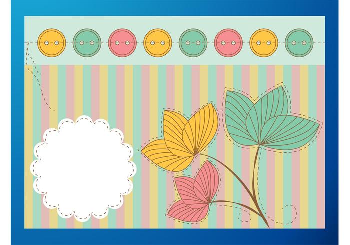 Vintage Floral Card Vintage Floral Card
