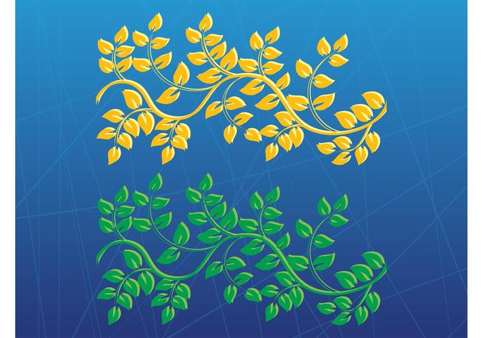 Stylized Plants Vectors Stylized Plants Vectors