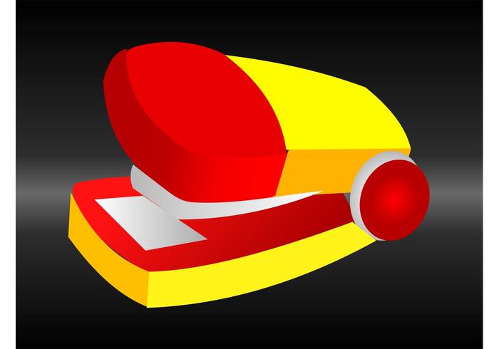 Cartoon Stapler Cartoon Stapler