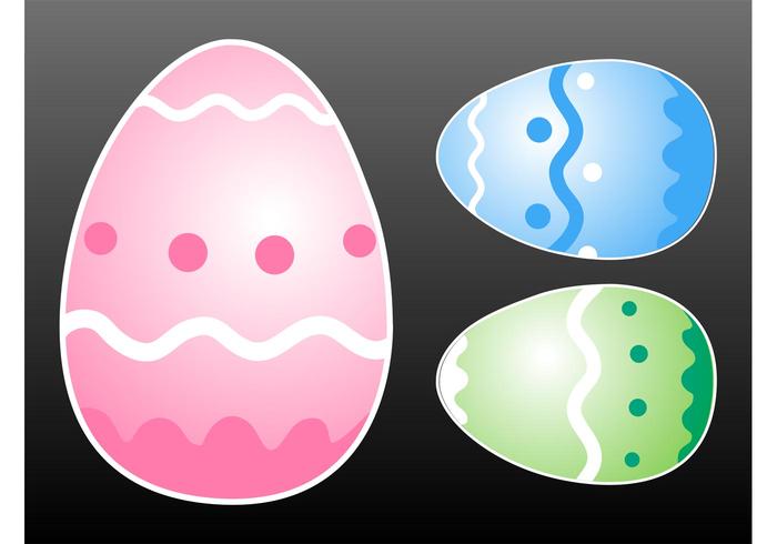 Easter Eggs Vector Easter Eggs Vector